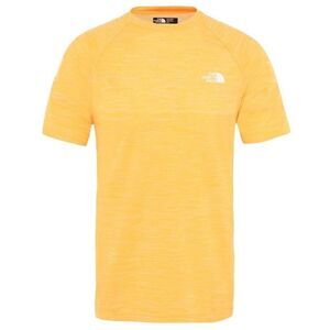 The North Face Lightweight  yellow Athletic Shirt Large